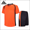 Soccer Team Uniform Men Blank Soccer Jerseys Set